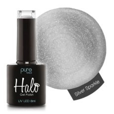 halo gelpolish silver sparkle 8ml