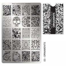 Moyra Stamping Plate 03 ornaments